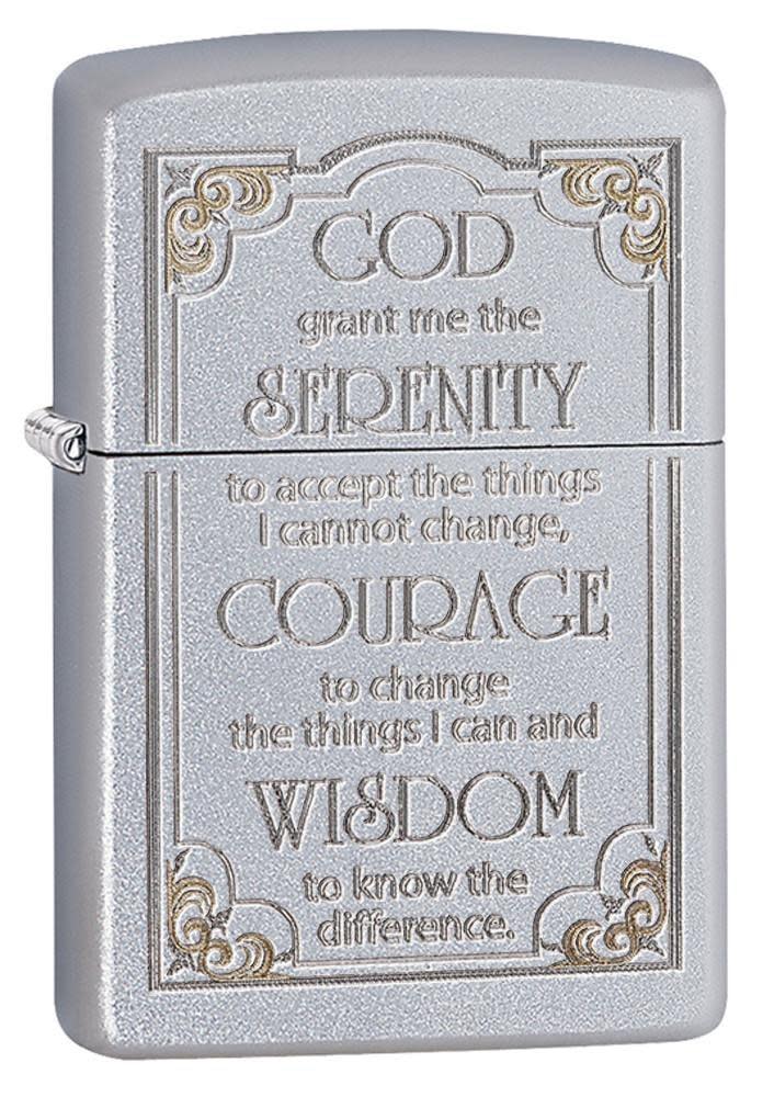 Zippo Serenity Prayer Windproof Pocket Lighter