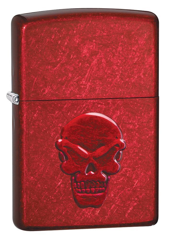 Zippo Doom Classic Candy Apple red Lced Windproof Pocket Lighter