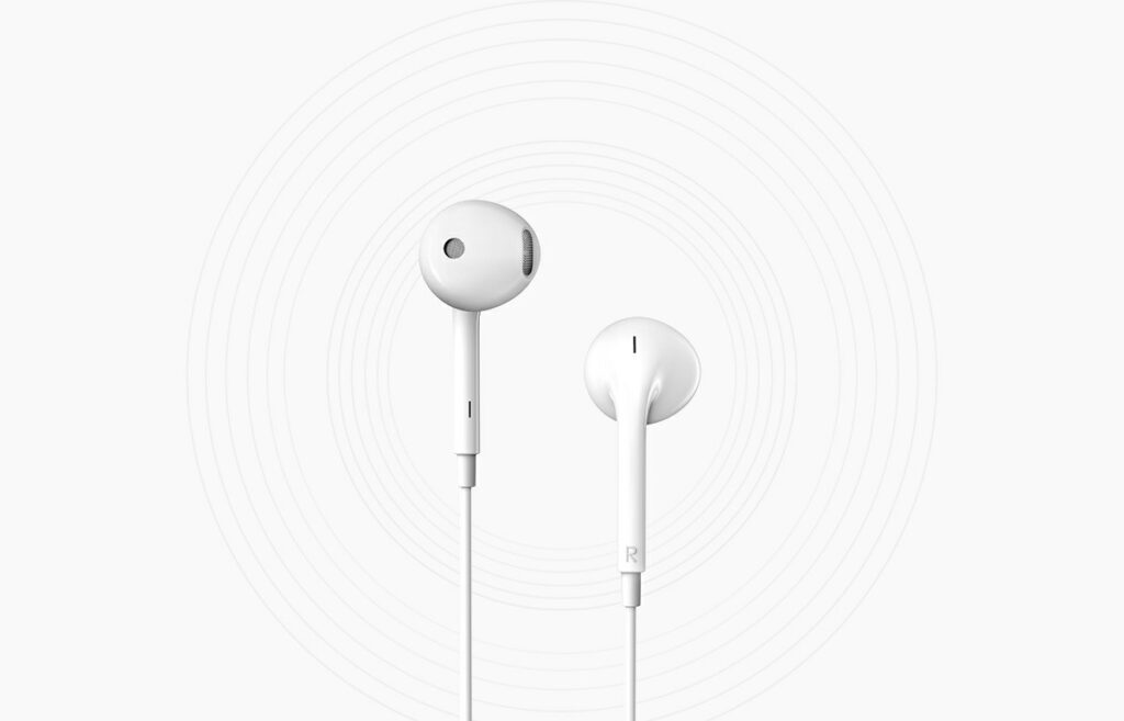 Edifier Brand Earphone Earbuds with Remote and Mic P180 Plus (White)