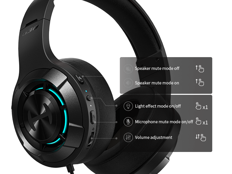 Edifier Brand 7.1 Virtual Surround Sound Gaming Headset Headphone G30 II